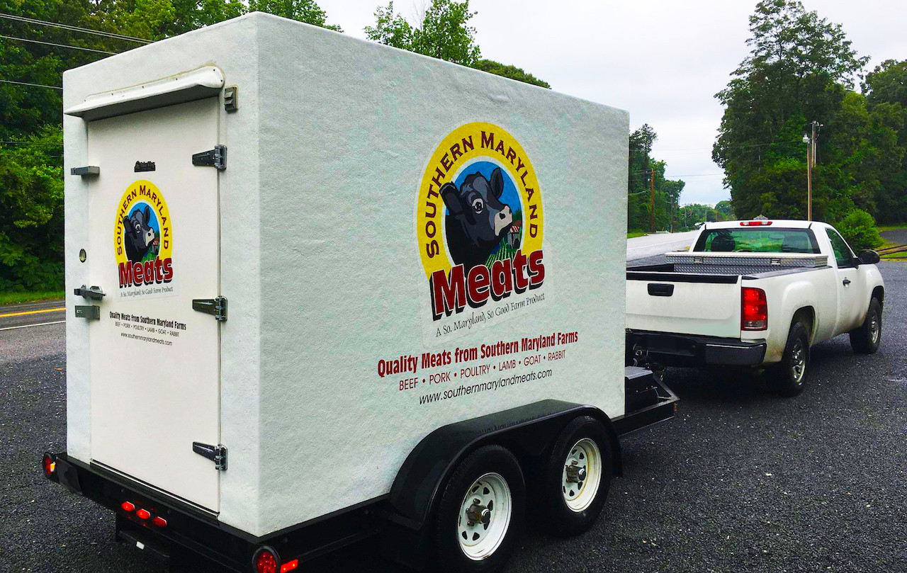 Southern Maryland Meats Freezer Trailer